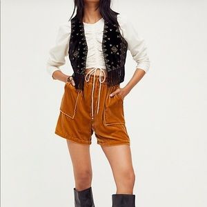 Free People Jens Pirate Booty Orpheus Velvet Short